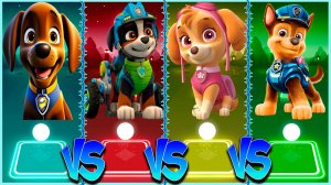 Щенячий патруль Coffin Dance в Tiles Hop lvl 18 - Мультик Paw Patrol
