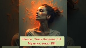 Песня "Silence" (3) создана в тандеме с ИИ. Стихи Татьяна Козеева.  Музыка, вокал ИИ.