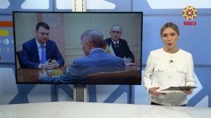 Олег Николаев Раççейри пенсипе социаллă страхлав фончĕн председатĕлĕпе Сергей Чирковпа тĕл пулчĕ