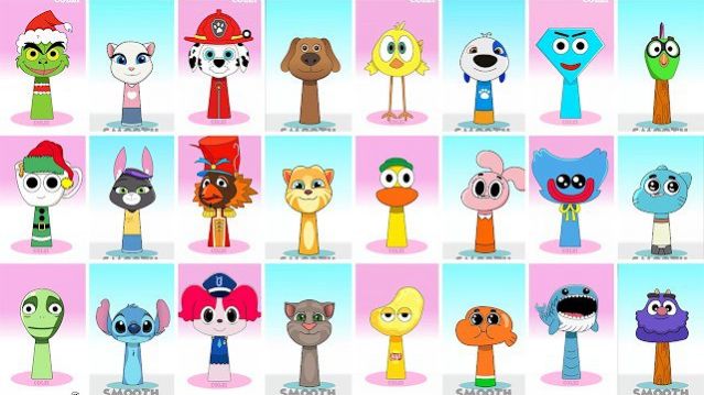 ГОВОРЯЩИЙ ТОМ КОТИК СПРУНКИ ПОДБОРКА ОРИГИНАЛЬНЫХ ПЕРСОНАЖЕЙ SPRUNKI INCREDIBOX ГЕРОИ