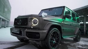 Защита Mercedes G-класса матовой плёнкой VEGA