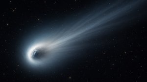 Гигантская комета упала на нейтронную звезду.