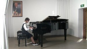 И. Парфёнов «Февраль» исп. Антипина Полина