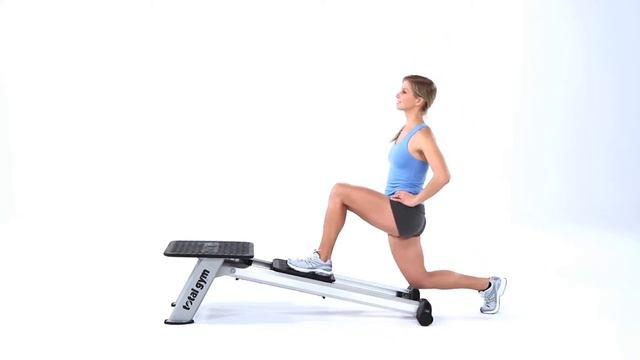Total Gym Leg Trainer Exercise Forward Lunge
