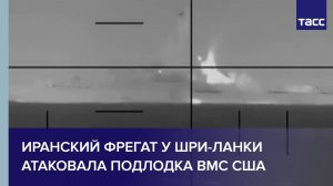 Иранский фрегат у Шри-Ланки атаковала подлодка ВМС США