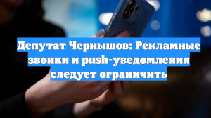 Депутат Чернышов: Рекламные звонки и push-уведомления следует ограничить