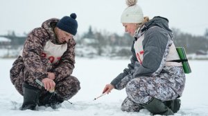 На Михайловском ГОКе прошли соревнования по подлёдному лову