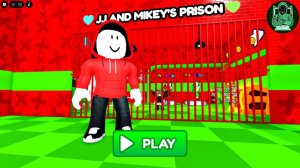 Джей Джей и Майки убегают из тюрьмы Барри! Игровой процесс в Obby #roblox #Обби