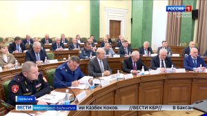 Глава республики Казбек Коков провел заседание Антитеррористической комиссии в КБР