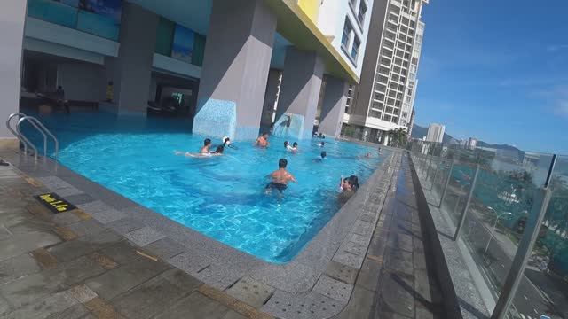 Отель Havana Nha Trang Hotel 5* ( Гавана )Вьетнам.Нячанг.Бассейн,переход к морю,пляж