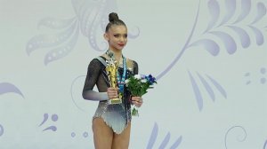 В Москве продолжаются соревнования на Чемпионате России по художественной гимнастике.