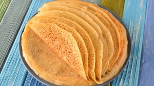 Блины на сухих дрожжах и молоке - рецепт на Eda.video