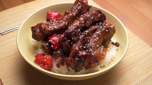 свинные ребрышки кальби