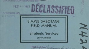 B119. Диверсии на коммуникациях