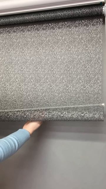 Прозрачная рулонная штора Микро