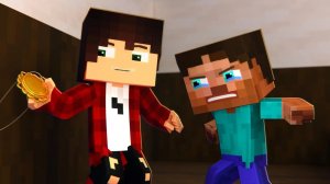 Стив ищет маму. Майнкрафт Мультик