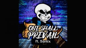 one shall prevail inverted fade sans