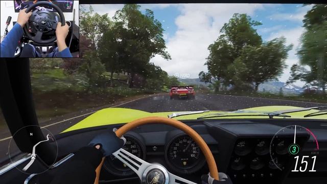 Lamborghini Miura: родоначальник суперкаров 🔥 Заезд в FH4 на Thrustmaster T300RS 🏁