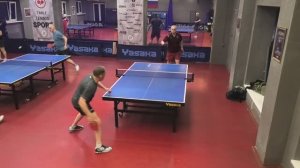 II ф. Денисов А. (589) - Какаяк М. (540) 03.03 настольный теннис Малиновый 400+ турнир СПб