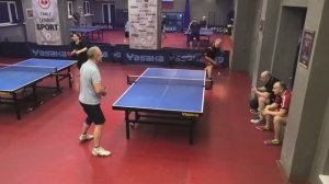 II ф. Денисов А. (589) - Морозов И. (518) 03.03 настольный теннис Малиновый 400+ турнир СПб