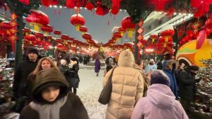 Китайский Новый год в Москве 2026: Праздник во время сильнейшего снегопада 🏮❄️