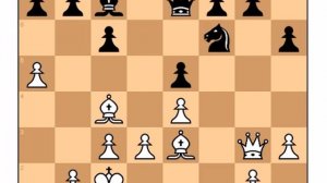 Рубинштейн очень красиво выигрывает у Громадка