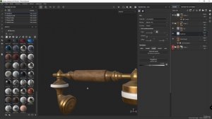 8. Handset, Switch arm and cord
