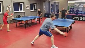 отбор Финашко И. (418) - Жураковский А. (556) 03.03 настольный теннис Малиновый 400+ турнир СПб