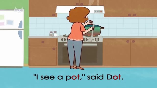 Word Families Episode 7 -- A Hot Pot (-ot) CVC Words