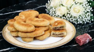 Жареные пирожки с мясом