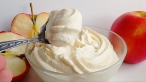 Стабильный яблочный КРЕМ быстрого приготовления...🍧🍏🍎😋