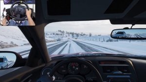 Mazda RX-8 в снежном дрифте ❄️ Заезд в FH4 на Thrustmaster TX 🏁