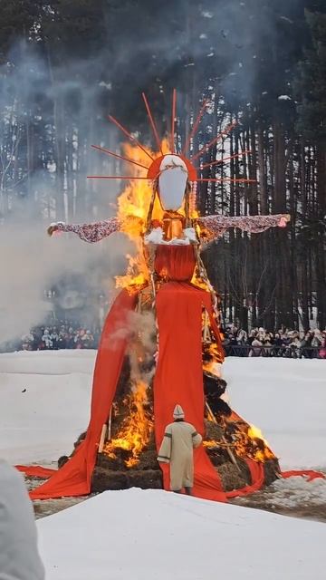 Масленица в Домодедово, подмосковном парке 