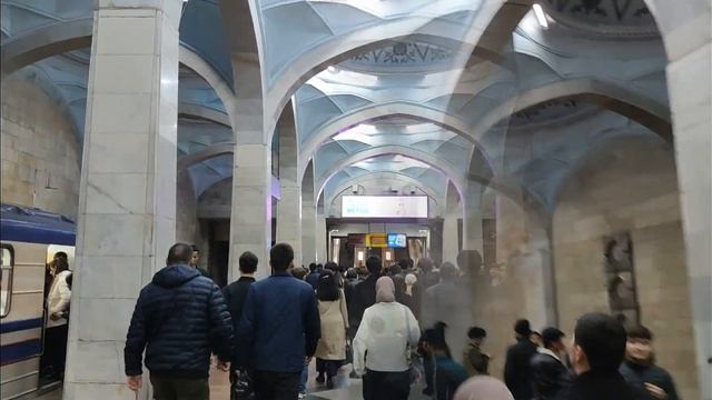 Метрополитен Ташкента | Станции — Космонавтов, Навои, Пахтакор, Чиланзар | Tashkent Subway 2022