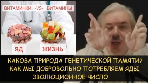 ✅ Н.Левашов: Какова природа генетической памяти Как мы добровольно потребляем яды Эволюционное число