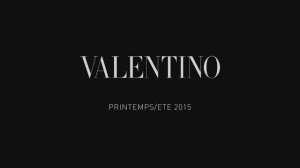 Показ женской коллекции Valentino весна-лето 2015