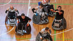 Чемпионат России по регби на колясках прошел в Санкт-Петербурге