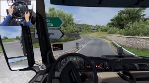 MAN TGX Euro 6: 47 тонн трансформатора 🚛 Дальнобой в ETS2 на Thrustmaster T300RS 🔥