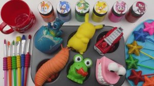 Успокаивающее видео сделай мега‑весёлые радужные воздушные шары‑конфеты с машинами Disneyi ASMR #030