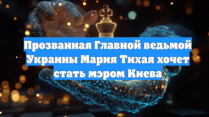 Прозванная Главной ведьмой Украины Мария Тихая хочет стать мэром Киева