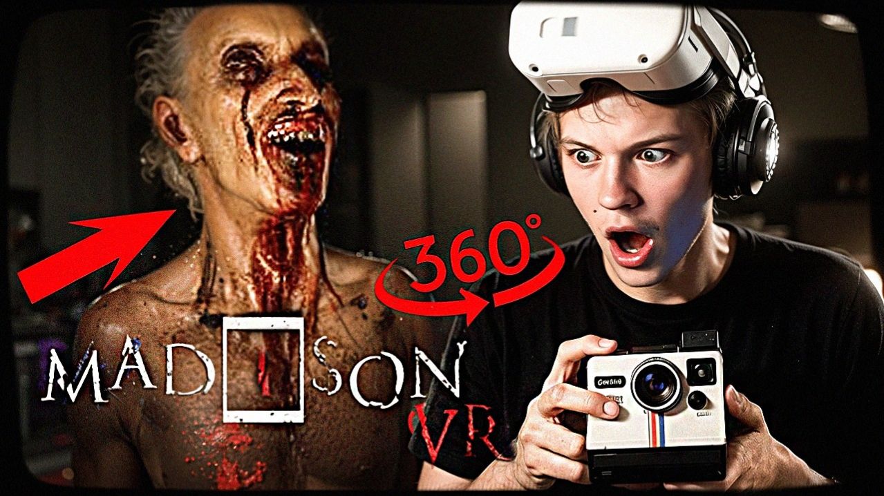 ДИПИНС ИГРАЕТ В СТРАШНЫЙ ХОРРОР В VR  Madison