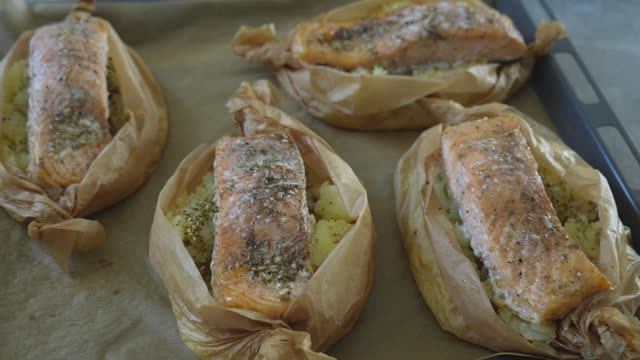 Делаю Лодочки Из Пергамента и ГОТОВЛЮ в них Вкусный УЖИН В Духовке.