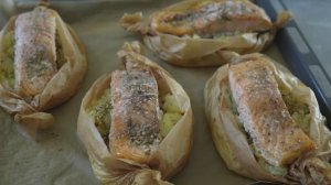 Делаю Лодочки Из Пергамента и ГОТОВЛЮ в них Вкусный УЖИН В Духовке.