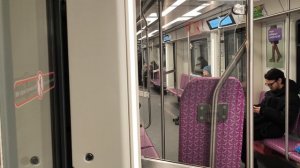 Поездка на фиолетовом балтийце Волковская-Проспект Славы