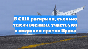 В США раскрыли, сколько тысяч военных участвуют в операции против Ирана