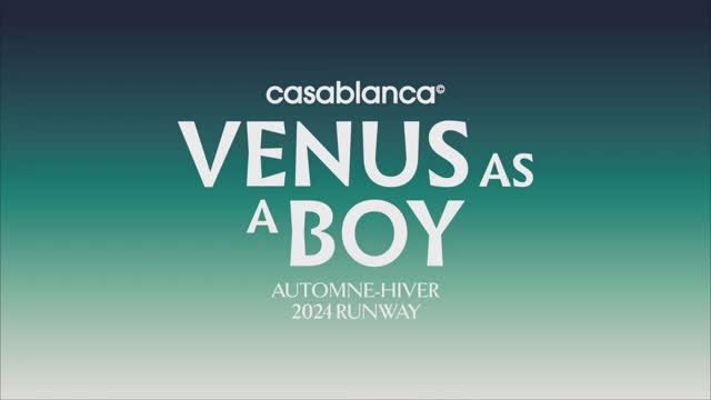 Показ коллекции Casablanca осень-зима 2024-2025
