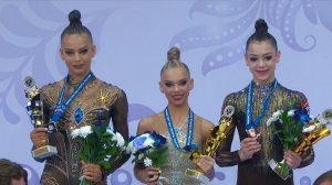 Гимнастки «Небесной грации» взяли два золота на чемпионате России