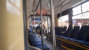 Поездка На Трамвае №4+50 (Метро Новослободская–Метро Бульвар Рокоссовского) Москва 16.07.2023