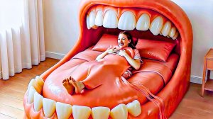 Какую кровать своей мечты выбрали бы Вы? ✨ Невероятно приятная ИИ-анимация как в Мультики!