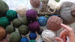 Посылка с пряжей.Подарок.